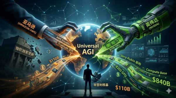 1100亿美元的阳谋：OpenAI融资破局，亚马逊与英伟达如何瓜分AI霸权？