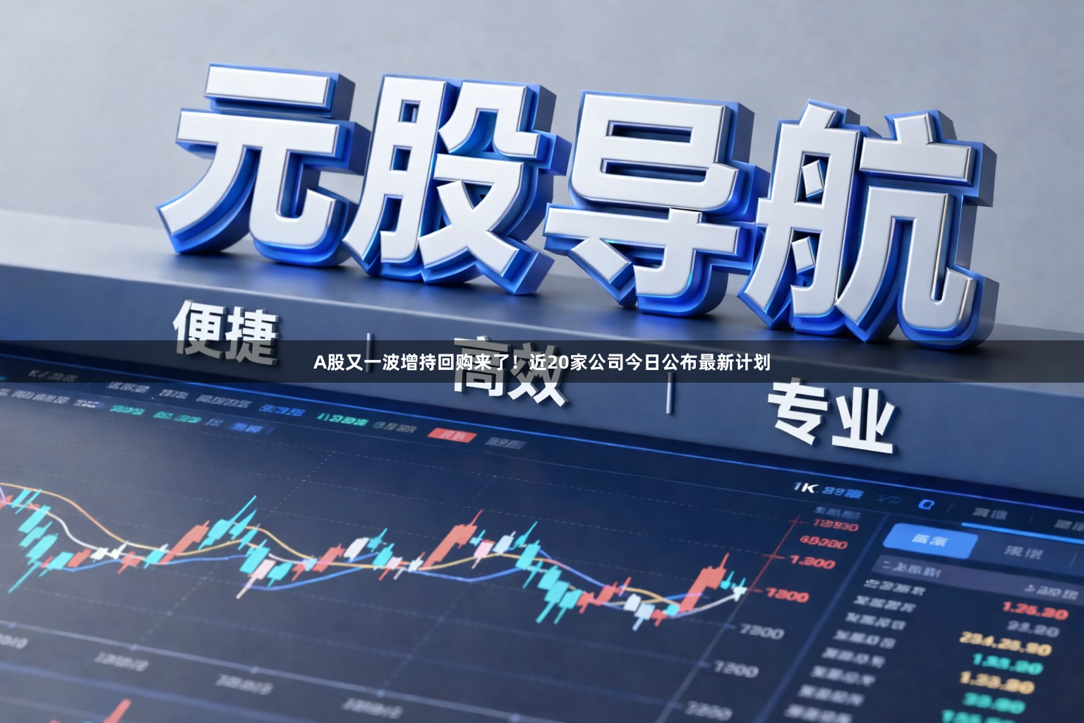 A股又一波增持回购来了！近20家公司今日公布最新计划
