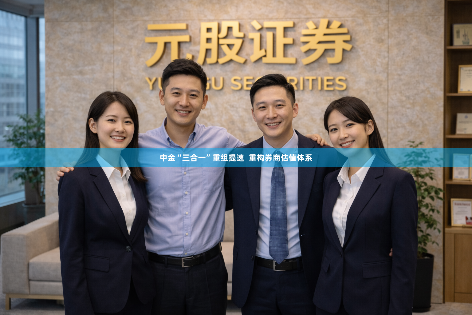 中金“三合一”重组提速  重构券商估值体系