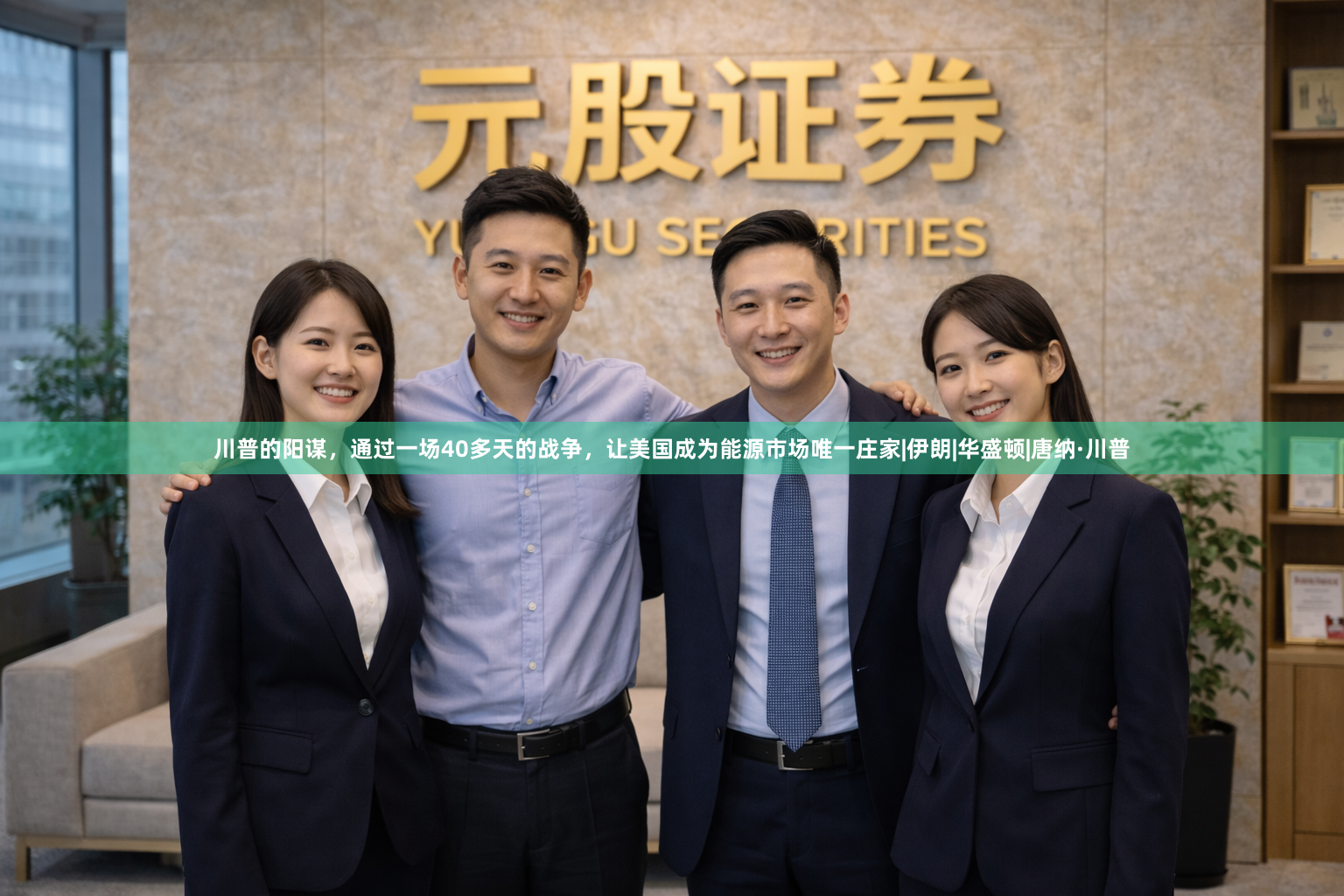川普的阳谋，通过一场40多天的战争，让美国成为能源市场唯一庄家|伊朗|华盛顿|唐纳·川普
